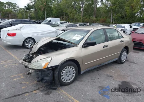2007 Honda Accord 2.4 Vp from USA, damaged, VIN 1HGCM56147A005741